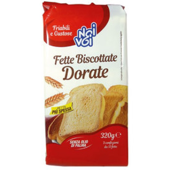 NOI&VOI FETTE BISCOTTATE CLASSICHE 330 GR 