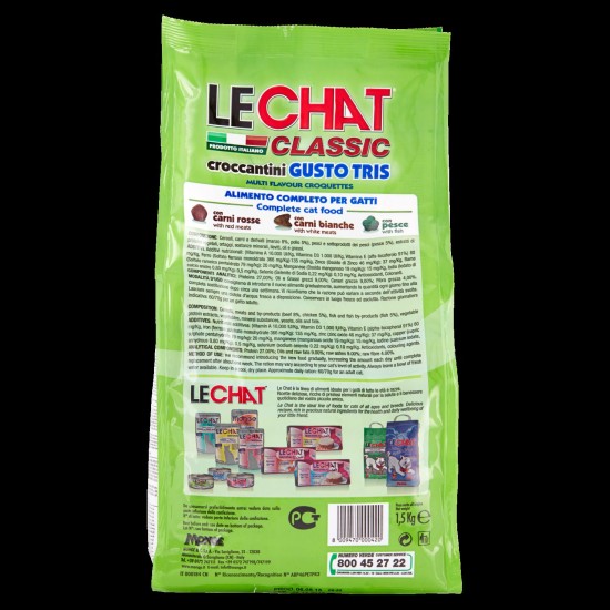 LECHAT CROCCANTINI TRIS ,5