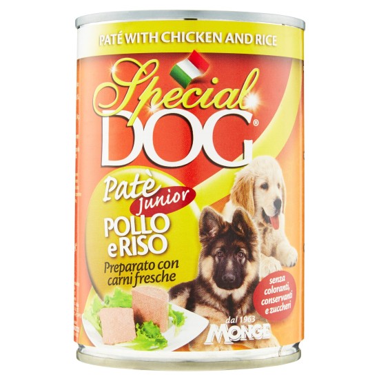 SPECIAL DOG PATE'400GR JUNIO