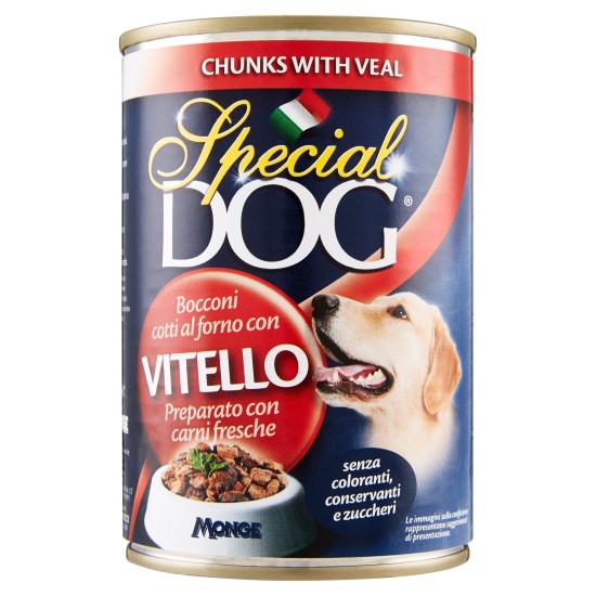 SPECIAL DOG BOC.400GR VITELLO