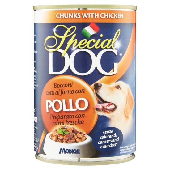 SPECIAL DOG BOC.400GR POLLO