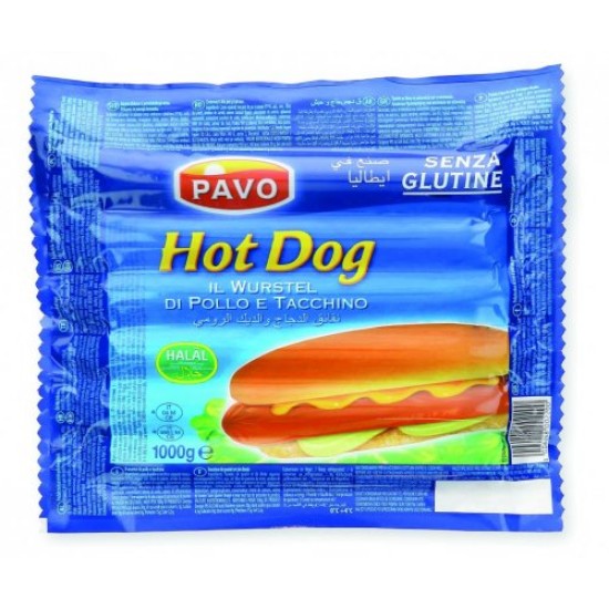 AIA PAVO WURSTEL HOT DOG 