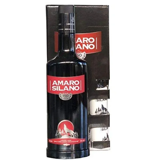 SILANO AMARO 70CL.+2 BICCH.