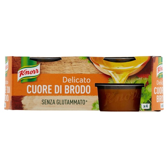 E*KNORR CUORE DI BRODO DEL.X 4