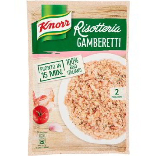 KNORR NEW RISOTTO GAMBERETTI  