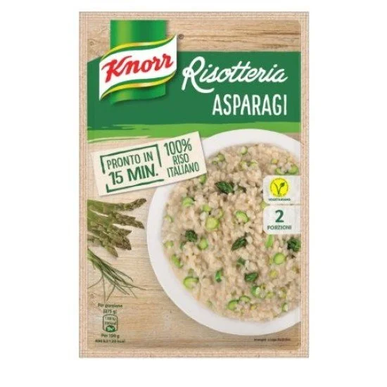KNORR NEW RISOTTO CON ASPARAGI KNORR NEW RISOTTO CON ASPARAGI
