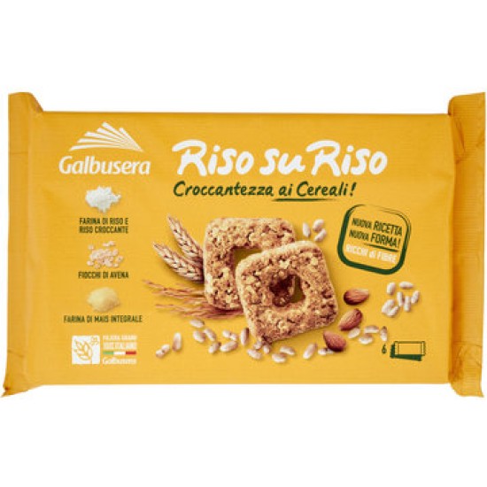 GALBUSERA RISO SU RISO CEREALI E MANDORLE