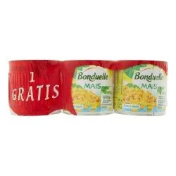 BONDUELLE MAIS GR.300X2+1OMAG