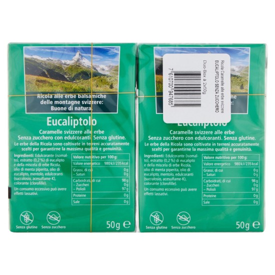 RICOLA EUCALIPTOBIPACK 50 GR