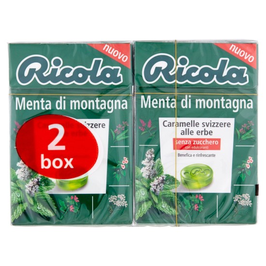 RICOLA MENTA MONTANA BIPACK 50 GR