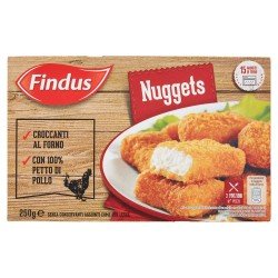FINDUS NUGGETS DI POLLO 250 FINDUS NUGGETS DI POLLO 250