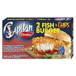 FINDUS FISH CHIPS BURGER GR227