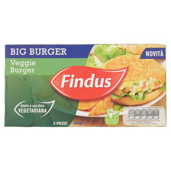 FINDUS VEGGIE BURGER 