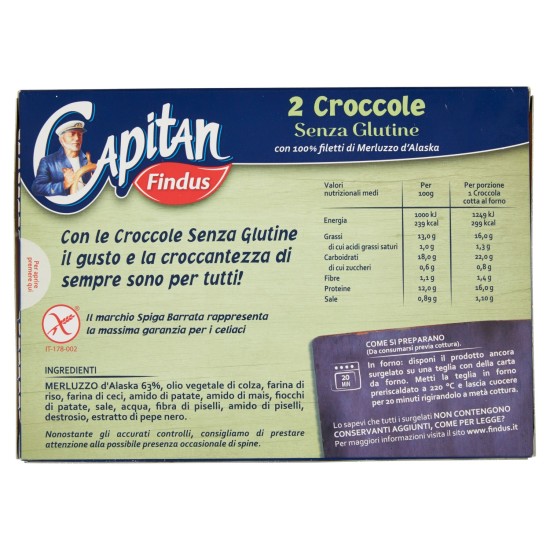 FINDUS CROCCOLE S/GLUT. 