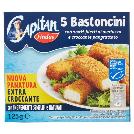 FINDUS 5 BASTONC.NUOVA PANAT.