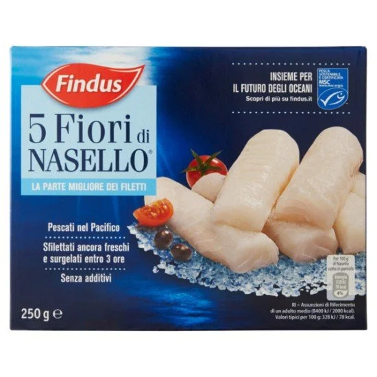 FINDUS 5 FIORI DI NASELLO