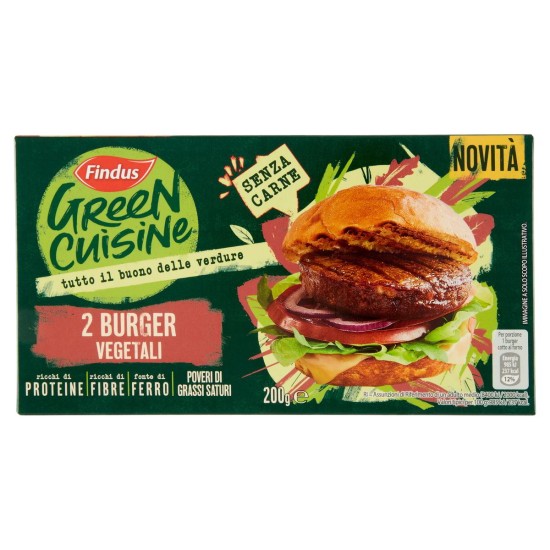 FINDUS BURGER VEGETALI G.200 *