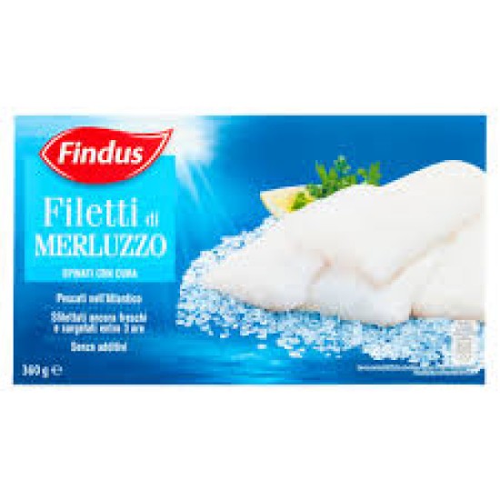 FINDUS FILETTI MERLUZZO GR 360