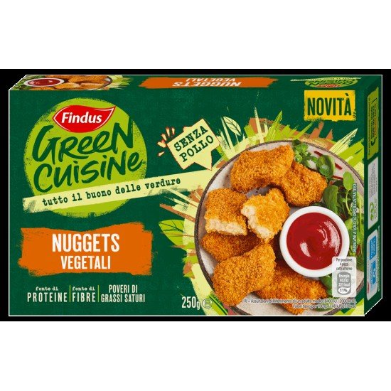 FINDUS NUGGETS VEGETALI GR.250 FINDUS NUGGETS VEGETALI GR.250
