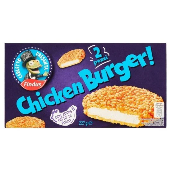 FINDUS CHICKEN BURGER GR 227