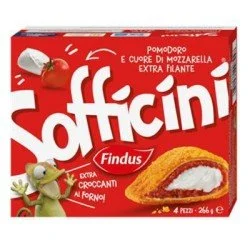 FINDUS SOFFICINI POMODORO E MOZZARELLA GR 250 FINDUS SOFFICINI POMODORO E MOZZARELLA GR 250