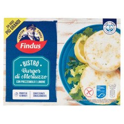 FINDUS BURGER MERLUZZO CONFEZIONE DA 2 GR 190 FINDUS BURGER MERLUZZO CONFEZIONE DA 2 GR 190