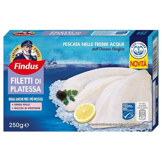 FINDUS FILETTI DI PLATESSA MSC GR 250
