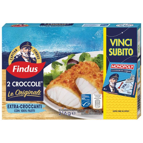 FINDUS NEW CROCCOLE CLASSICHE GR 216 FINDUS NEW CROCCOLE CLASSICHE GR 216