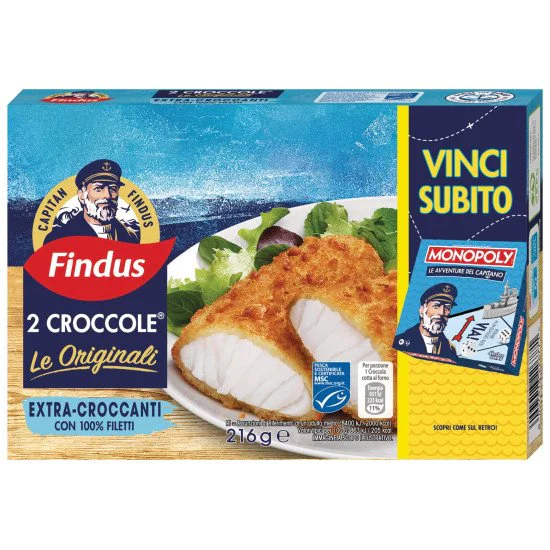 FINDUS NEW CROCCOLE CLASSICHE GR 216