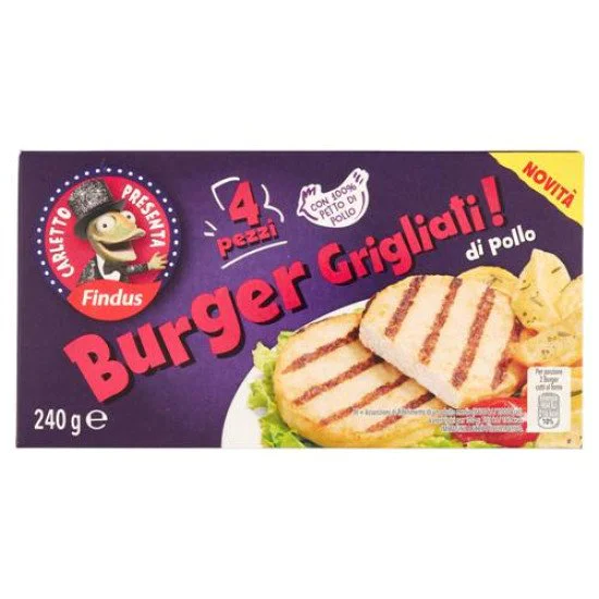 FIND.BURGER POLLO GRIGL.GR.240