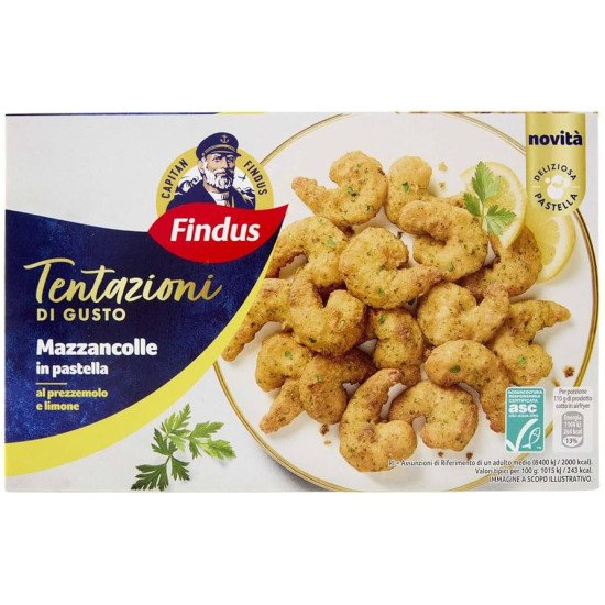 FINDUS MAZZANCOLLE IN PASTELLA