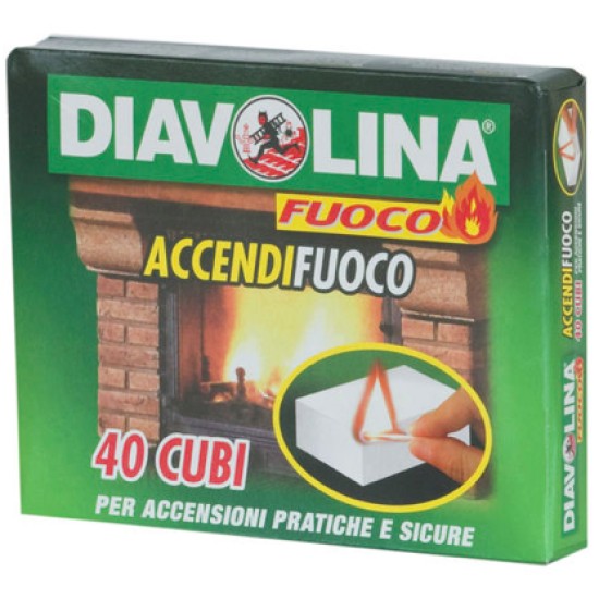 DIAVOLINA ACCENDIFUOCO 40 PEZZI