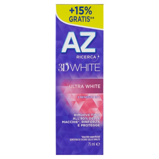 AZ DENT.3D ULTRA WHITE 75ML