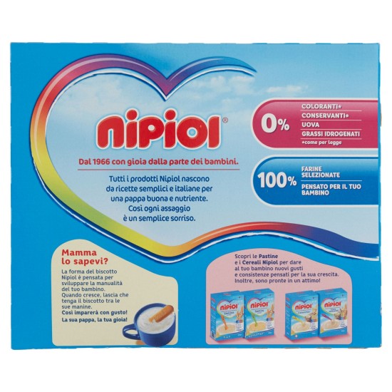 NIPIOL BISCOTTI 6 CEREALI 800g