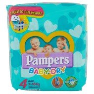 PAMPERS BABY DRY MAXI 7/18kg