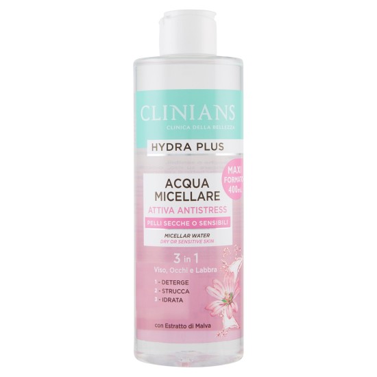 CLINIANS ACQUA MIC.400ML ANTIS