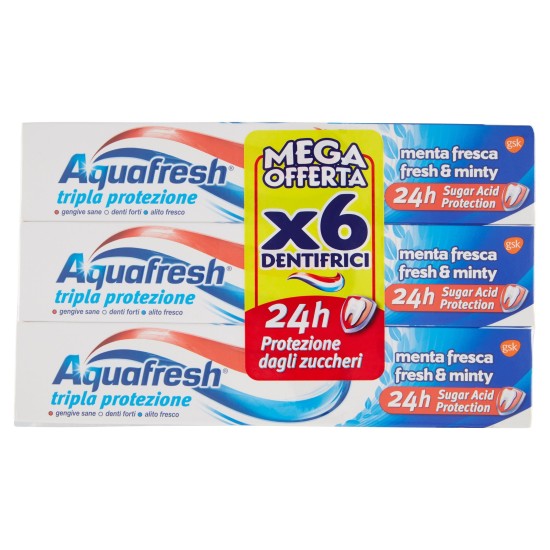 AQUAFRESH DENT.3X2X75ML T.PROT