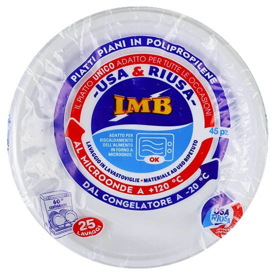 IMB PIATTI RIUT.45PZ PIANI IMB PIATTI RIUT.45PZ PIANI