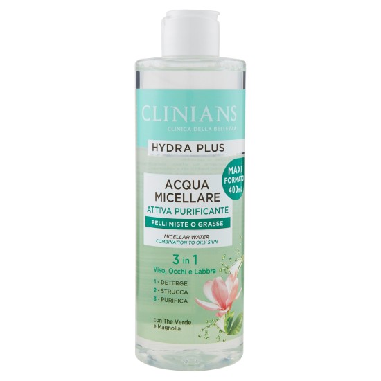 CLINIANS ACQUA MIC.400ML PURIF