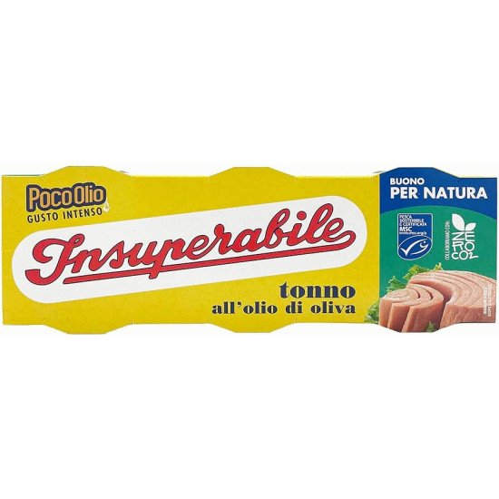 INSUPERABILE TONNO O.O. 3X65GR INSUPERABILE TONNO O.O. 3X65GR