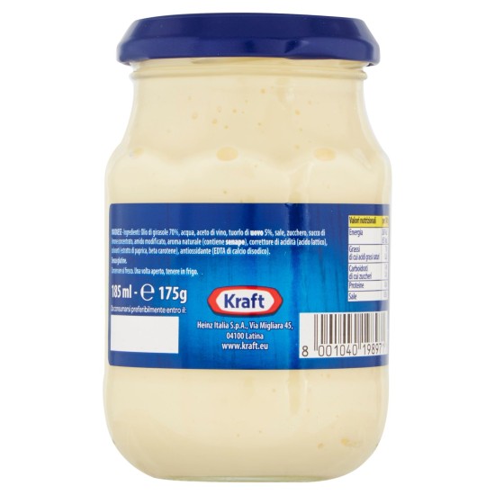 KRAFT MAIONESE VASO 185 ML