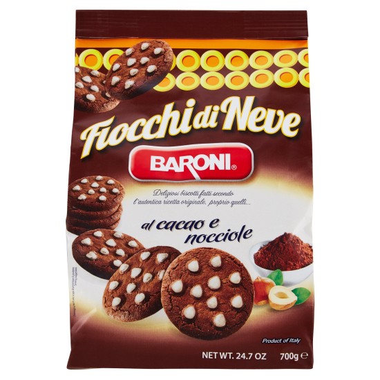 BARONI BISCOTTI FIOCCHI NEVE 700 GR