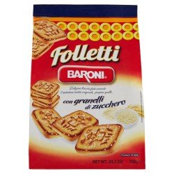 BARONI BISCOTTI FOLLETTI 700 GR BARONI BISCOTTI FOLLETTI 700 GR