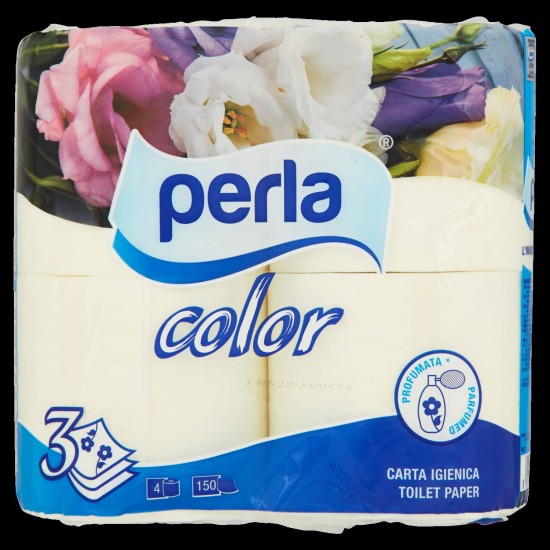 PERLA CARTA IGIENICA ROSA 4 ROTOLI