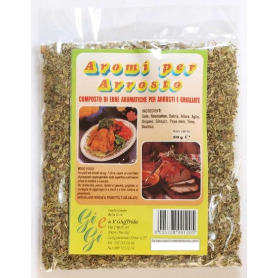 GI&GI AROMI PER ARROSTO 50 GR