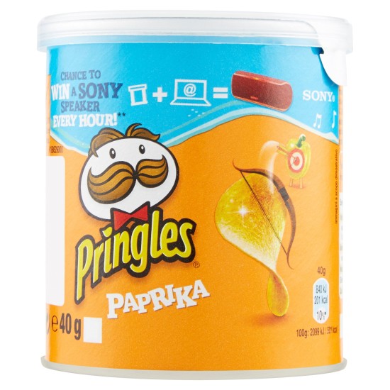 PRINGLES PAPRIKA MINI 40 GR