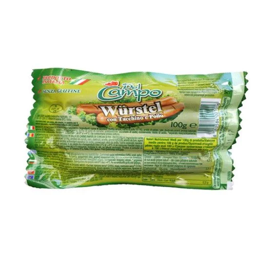 DELCAMPO WURSTEL TA/POX4 G100#