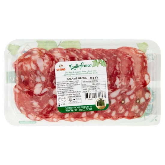 CITTERIO AFF.SALAME NAPOLI 70G