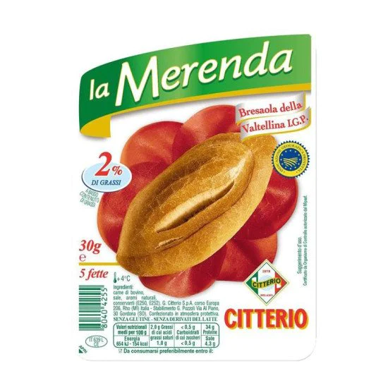 CITTERIO MERENDA BRESAOLA 30GR