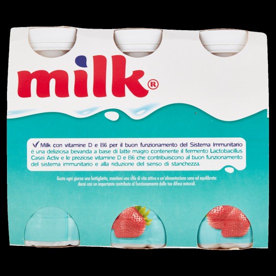 MILK RINFORZO FRAGOLA 6X100